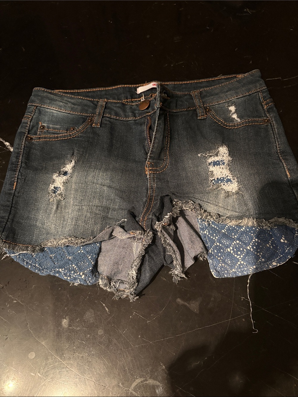 BONGO Blue Denim Jeans with Contrast Stitching Size 3